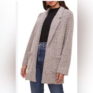 ASTR The Label Tweed Oversized Blazer NWOT